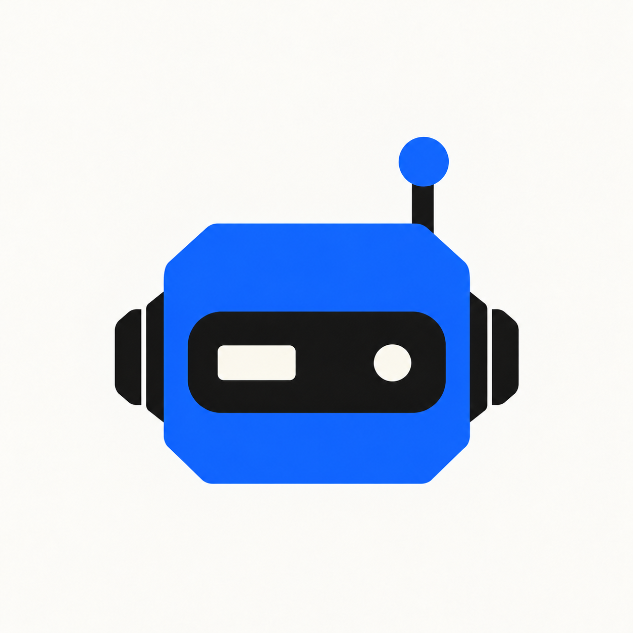 Approved Rusk robot logo without writing